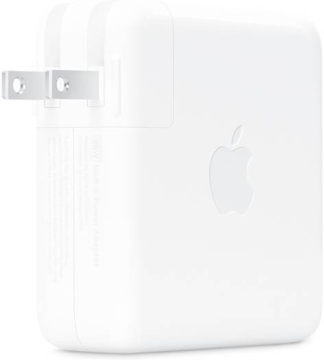 Apple USB-C 96W Power Adapter, Euro 2 Pin, Compatible With Macbook AIR And Macbook Pro, White | MX0J2 / MX0J2ZM/A