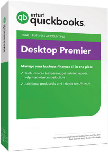 Intuit Quickbooks Premier CA Edition 2024, 4 Users (VAT Compliant), Activation Key / Digital Download | QBPRE2024CA4U