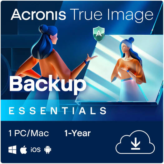 Acronis True Image Essentials, 1 PC, 1 Year, Digital License | TIE