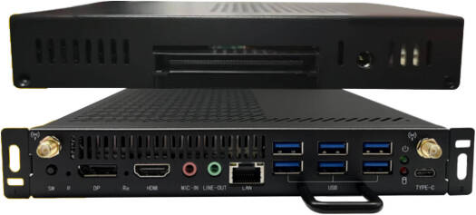 EQ OPS Module, Intel Core i5-1335U Processor, 16GB RAM, 512GB SSD, Supports 3840x2160 @ 60Hz, Intel Iris Xe Graphics, Windows 11 Pro, Black | EQ-OPS-I5
