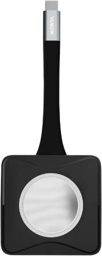 Mowsil Type-C Wireless Video Transmitter, 4K@60Hz Resolution, Plug & Play, Laptop/Phone to HDMI, No WiFi Needed, Low Latency, Portable, Long Range Compatible with Mowsil HDMI Extender | MOWT2