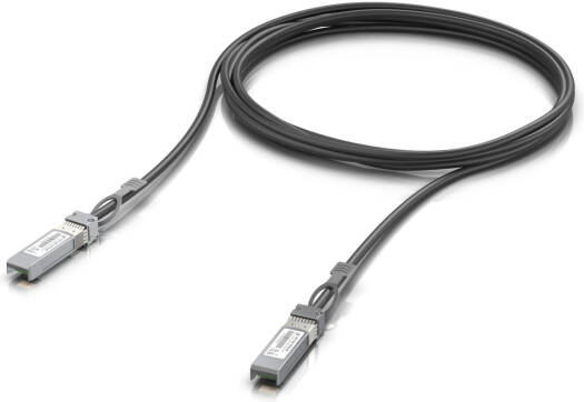 Ubiquiti UACC-DAC-SFP28-3M, 25Gbps SFP28 Direct Attach Cable, 3m High Speed Network Cable | UACC-DAC-SFP28-3M