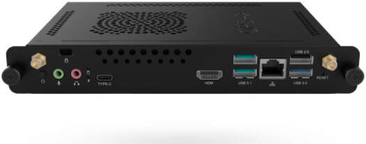 Generic CT-22GS OPS PC Module, Intel Core i5 10th Gen Processor, 8GB RAM, 256GB SSD, Intel UHD Graphics, Windows 10, 45W Max Power, Dual-Band (2.4 GHz / 5 GHz), Black | CT-22GS