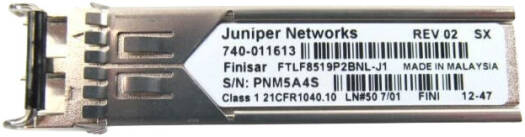 Juniper SFP-1GE-SX - SFP TRANCEIVER 1000BASE-SX