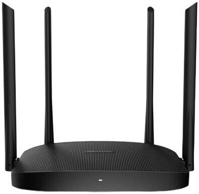 Hikvision AC1200 Wireless Router, 1167Mbps with 4 High Gain Antennas, MU-MIMO, Beamforming, 5GHz WiFi, Guest Network & Multiple Modes Support, Black | DS-3WR12C