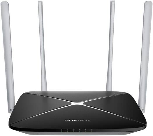 Mercusys MB135-4G Dual Band 4G LTE AC1200 Router, 150Mbps LTE, 867Mbps 5GHz, 300Mbps 2.4GHz, Nano SIM, 1x 100M WAN/LAN, 3x 100M LAN, 4x Antennas, EasyMesh, WPA3, 64 Devices | MB135-4G