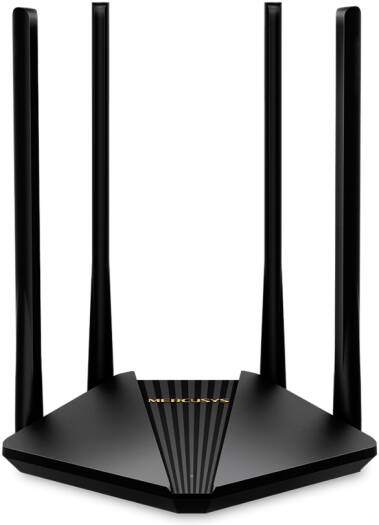 Mercusys MR30G Dual Band Gigabit Wi-Fi 5 Router, AC1200, 867Mbps 5GHz, 300Mbps 2.4GHz, MU-MIMO, Beamforming, 4x 5dBi Antennas, 1x 1G WAN, 2x 1G LAN, QoS, IPTV | MR30G