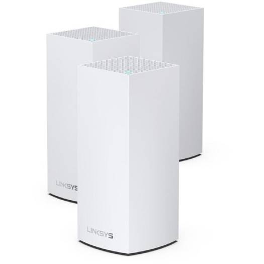 Linksys Atlas Pro Mesh WiFi 6 Router, 600 + 4800 Mbps, 2.4 / 5GHz Dual Band, Up To 8100 sq ft, OFDMA Technology, 3 Pack | MX5503-ME