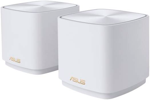 [90IG0750-MO3B40] ASUS ZenWiFi XD5 AX3000 Mini WiFi 6 System, 3500 sq ft, AiMesh, Parental Controls, 2 Pack, White | 90IG0750-MO3B40