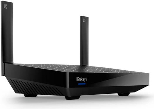 [MR7350] Linksys MAX-STREAM Mesh WiFi 6 Router, Speed Up to 1.8 Gbps, Covers Up to 1,700 sq.ft, Handles 25+Devices, Intelligent Mesh, 2 Adjustable Antennas, x1 Gigabit WAN x4 Gigabit LAN, Black | MR7350