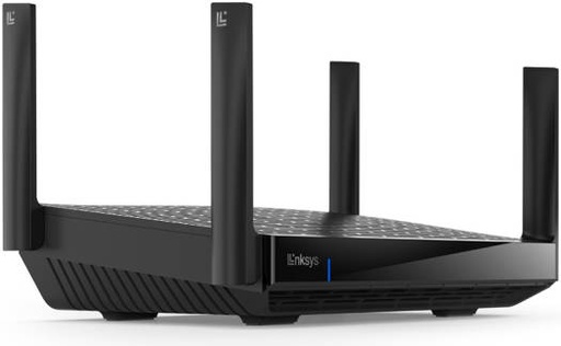 [MR7500-ME] Linksys Hydra Pro Tri-Band AXE6600 Mesh WiFi 6E Router, Up to 6.6Gbps Speed, 2700 sq.ft. Coverage, 55+ Devices, 4x4 MU-MIMO, Multi-Gig Speed For Livestreaming, VR Gaming, USB 3.0, Black | MR7500-ME