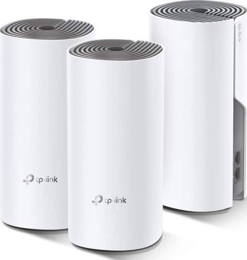 [Deco E4(3-Pack)] TP-Link Deco AC1200 Whole Home Mesh WiFi System | Deco E4(3-Pack)