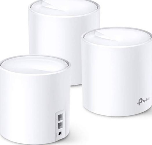 [DECO X60(3-pack)] TP-Link Deco X60 Whole Home Mesh Wi-Fi System, AX3000 Wireless WiFi 6 Speeds Up to 3000Mbps | DECO X60(3-pack)