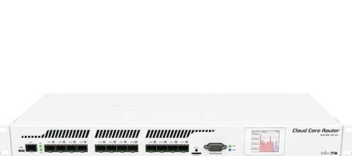 [CCR1016-12S-1S+] MikroTik (CPU TLR4-01680CG-12CE-A3a, Serial port RS232) | CCR1016-12S-1S+