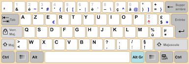 [XXA-072] Clavier French( le Français)