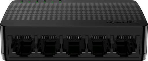 [SG105M] Tenda SG105M Switch, 5x Ethernet Ports, IEEE802.3 u/x /ab Network Standards, 10Gbps Switch Capacity, 7.44Mpps Forwarding Rate, Plug-and-Play, Black | SG105M