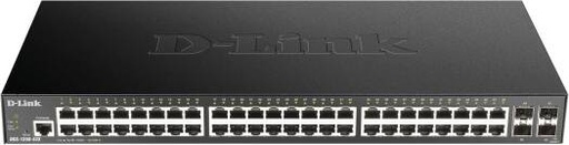 [d-link-dgs-1250-52x-52-port-gigabit-smart-managed-switch-with-10g-uplinks-48-x-101001000base-t-4-x-10g-sfp-ports-176-gbps-switching-capacity] D-Link DGS-1250-52X - 52-Port Gigabit Smart Managed Switch With 10G Uplinks, 48 X 10/100/1000base-t, 4 X 10G SFP+ Ports, 176 Gbps Switching Capacity