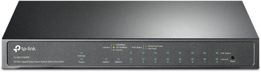 [QoS, Vlan, IGMP & LAG] TP-Link TL-SG1210MPE | 8 Port Gigabit PoE Switch | Easy Smart Managed | 8 PoE+ Ports @123W, w/ 2 Uplink Gigabit Ports + 1 Combo SFP Slot | Limited Lifetime Protection | QoS, Vlan, IGMP & LAG