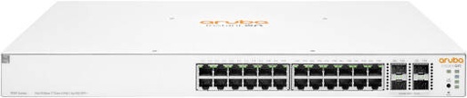 [JL684B] Aruba Instant On 1930 24-Port PoE+ Compliant Managed Network Switch with SFP+, 128 Gb/s Switching Capacity, 370W Power Budget, 95.23 Mpps Forwarding Rate, 800 MHz ARM Cortex-A9 CPU, White | JL684B