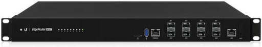 [ER-8-XG] Ubiquiti Networks EdgeRouter Infinity ER-8-XG 8-Port 10G SFP+ Router, 10-Gigabit SFP+, 16GB DDR4 RAM, 18M PPS, 16 Cores, 1.8GHz Core, 80Gbps Throughput, Black. | ER-8-XG