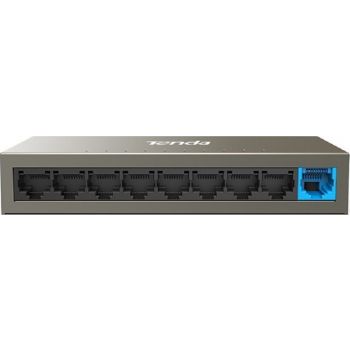 [TEF1109D] Tenda TEF1109D 9-Port 10/100M Ethernet Desktop Unmanaged Switch, VLAN Button, Transmission Distance 250m, Large Packet Buffer, 9-12V DC Input, 6kV lightning Protection, 1.8 Gbps Capacity | TEF1109D