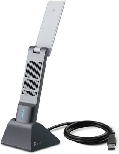 [TX50UH] TP-Link Archer TX50UH AX1800 Wireless USB Adapter, 2x High-Gain Dual-Band Antennas, Up To 2402Mbps (5 GHz) + 574Mbps (2.4 GHz), SuperSpeed USB 3.0, WPA3 Security, OFDMA & MU-MIMO, Black | TX50UH