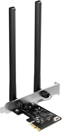 [MA30E] Mercusys MA30E AC1200 Dual Band Wi-Fi 5 PCIe Adapter, 867Mbps 5GHz, 300Mbps 2.4GHz, Bluetooth 5.0, MU-MIMO, 2x High-Performance Antennas, Plug & Play, WPA3, Win 10/11, Black | MA30E