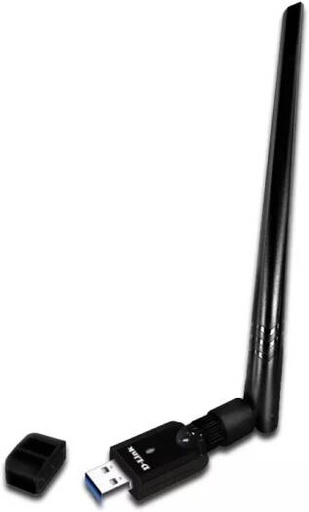 [DWA-185] D-Link Wireless AC1300 Dual Band USB 3.0 Adapter, Wi-Fi 5, WPA3 Encryption, MU-MIMO, 2.4GHz and 5GHz | DWA-185