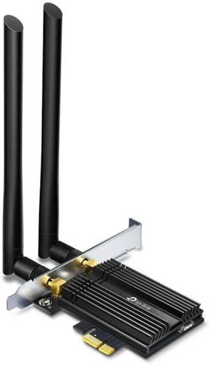 [tp-link-archer-tx50e-ax3000-wi-fi-6-bluetooth-52-pcie-adapter-for-pc-with-heat-sink-mu-mimo-ultra-low-latency-supports-windows-1064bit-only] TP-Link Archer TX50E AX3000 Wi-Fi 6 Bluetooth 5.2 PCIe Adapter for PC with Heat Sink, MU-MIMO, Ultra-Low Latency, Supports Windows 10(64bit) Only