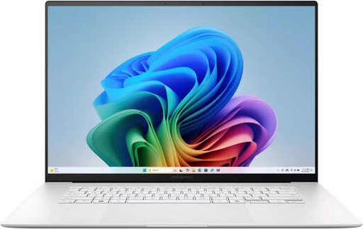 [90NB17H2-M00CP0] ASUS Zenbook S16 UM5606GA Copilot+ Laptop, 16" 3K OLED 120Hz Display, AMD Ryzen AI 9 465, 32GB RAM, 2TB SSD, AMD Radeon GPU, English-Arabic K/B, Windows 11 Home, Scandinavian White | 90NB17H2-M00CP0