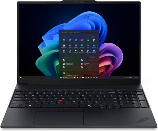 [22AY0005GP] Lenovo ThinkPad E16 Gen 3 Laptop, 16" WUXGA IPS 60Hz Display, Intel Core Ultra 7 256V, 16GB RAM, 1TB SSD, Intel Arc Graphics 140V, English (UK) K/B, No OS, Black | 22AY0005GP