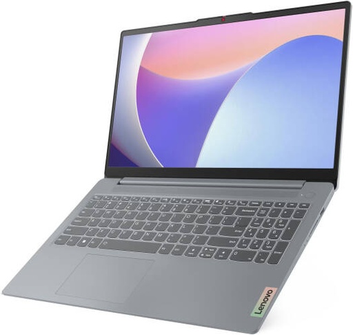 [83ER001LAX] Lenovo IdeaPad Slim 3 15IAH8 Laptop, 15.6" FHD IPS Display, Intel Core i5-12450H, 8GB RAM, 512GB SSD, Intel UHD Graphics, Non-Backlit English-Arabic Keyboard, Win11, Arctic Grey | 83ER001LAX