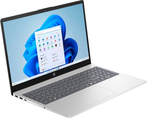 [B4HN8UA] HP 15-fd0127dx Laptop PC, 15.6" FHD IPS Touch Display, Intel Core 7 150U Processor, 16GB RAM, 512GB SSD, Intel Graphics, English Keyboard, Windows 11 Home, Silver | B4HN8UA
