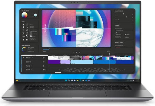 [PRECI-5680] Dell Precision 5680 Mobile Workstation Laptop, 16" FHD+ 1920 x 1200 60Hz Display, Intel Core i7-13700H, 16GB RAM, 1TB SSD, NVIDIA RTX A1000 6GB GPU, ENG Keyboard, Win11 Pro, Grey | PRECI-5680