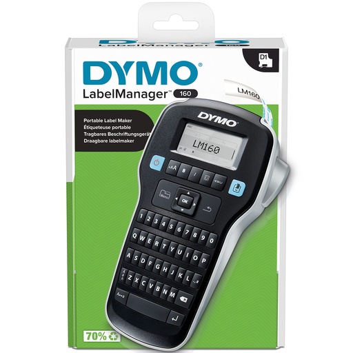 [XXK-053] Etiqueteuse Portable Dymo LabelManager LM160 avec Clavier Qwerty 