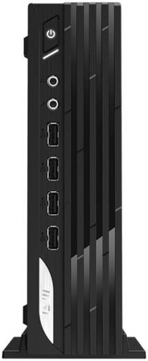 [936-B0A421-213] MSI PRO DP21 Barebone Desktop PC, Intel Core i3-13100, Intel H610 Chipset, 2x DDR4 SODIMM RAM Slot, 1x M.2 SSD Slot, Integrated Intel UHD Graphics 730, 120W Adapter, Black | 936-B0A421-213