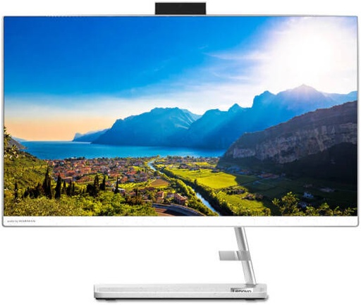 [F0G100UKAX] Lenovo IdeaCentre AIO 3 24ALC6 AIO PC, 24" FHD IPS Display, AMD Ryzen 5 7530U, 8GB RAM, 512GB SSD, Radeon™ Graphics, Calliope Wireless ENG/ARB K/B & Mouse, Win11, White | F0G100UKAX