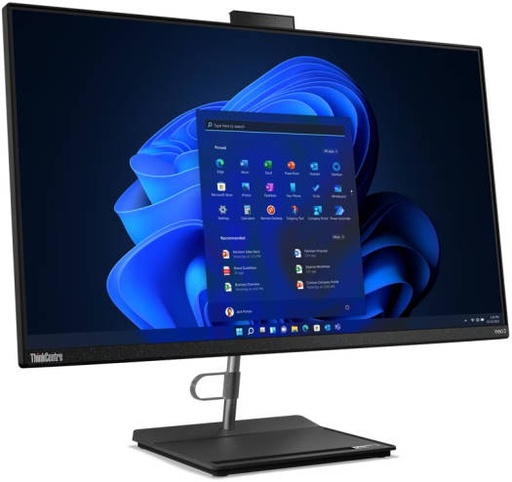 [12CA004QGR] Lenovo ThinkCentre Neo 30a 27 AIO PC, 27" FHD IPS Display, Intel Core i5-12450H Processor, 8GB RAM, 512GB SSD, Intel UHD Graphics, Wireless ENG-ARAB K/B & Mouse, No OS, Black | 12CA004QGR
