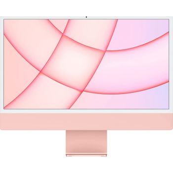[MGPN3LL/A] Apple iMac 2021 24'' 4.5K Retina Display PC, 4480x2520 Resolution, M1 8 Core CPU / 8 Core GPU, 8GB RAM, 512GB SSD, English Keyboard, macOS, Gigabit Ethernet, Pink | MGPN3LL/A