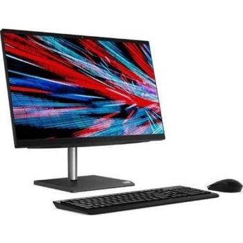 [11LA0036AX] Lenovo V30a-24 AIO 23.8" Non-Touch FHD Desktop, 10th Gen Intel Core i5-1035G1 3.6GHz, 4GB DDR4 RAM, 1TB HDD, Integrated Intel UHD Graphics, DVDRW, No OS, KB-Arabic, Black | 11LA0036AX