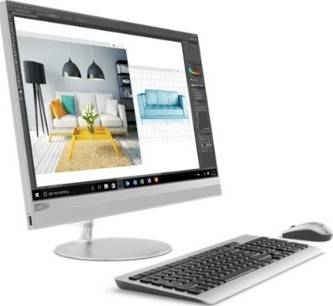 [F0DJ0051AX] Lenovo IdeaCentre 23.8" AIO 520-24ICB, Core i5-8400T, 8GB RAM DDR4-2666, 1TB HDD 7200rpm, AMD Radeon 530 2GB GDDR5 - Silver | F0DJ0051AX