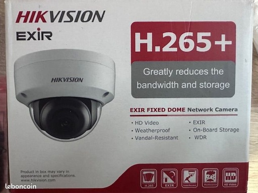 [XXC-5] Camera HIKVISION H.265+EXIR Fixed Dome Network 