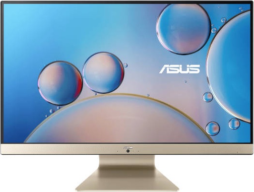 [90PT03410-M00D40 (UPGRADED)] Asus M3700WU All-In-One Desktop Computer, 27" FHD 1920 x 1080 Touch Display, AMD Ryzen 7 5700U, 16GB RAM, 1TB SSD, Radeon Graphics, ENG K/B & Mouse, No OS, Gold / Black | 90PT03410-M00D40 (UPGRADED)