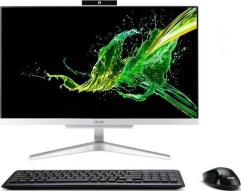 [DQ.BBREM.011] Acer Aspire C22-865 AIO, All-in-One Desktop, Intel Core i3 8130U, 2.2GHz, 4GB Ram, 1TB HDD, Windows 10, 21.5 inch FHD, 1 Year Warranty - Black | DQ.BBREM.011
