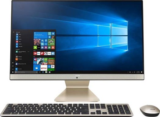 [V241FFT-BA012D] Asus Vivo AiO V241FFT, 23.8-inch FHD Touchscreen All-in-One Desktop, Intel Core i5-8565U, 8GB RAM, 1TB HDD, No OS, 2GB NVIDIA GeForce MX130 Graphics, 1 Year Warranty - Black | V241FFT-BA012D