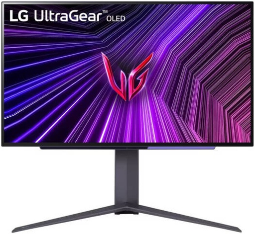 [27GS95QE-B] LG 27'' UltraGear OLED QHD Display with 240Hz Refresh Rate Gaming Monitor and FreeSync Prm Pro, 0.03ms (GtG) Response Time, DisplayHDR TRUE BLACK 400, DCI-P3 98.5%, USB, HDMI, DP, Black | 27GS95QE-B
