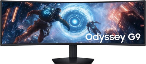 [LS49FG910EMXUE] SAMSUNG Odyssey G9 G91F Curved Gaming Monitor, 49" VA Display, DQHD Resolution, 144Hz Refresh Rate, 1ms (GtG) Response Time, AMD FreeSync Premium Pro Technology, Black | LS49FG910EMXUE