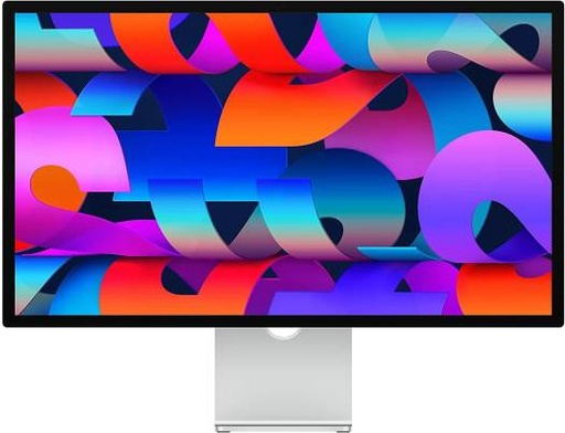 [MMYW3 / MYJK3] Apple Studio Display 27'' Retina 5K Display Desktop, Nano Texture Glass, Tilt Adjustable Stand, 5120x2880 Resolution, USB-C / Thunderbolt 3 Connectivity, Silver | MMYW3 / MYJK3