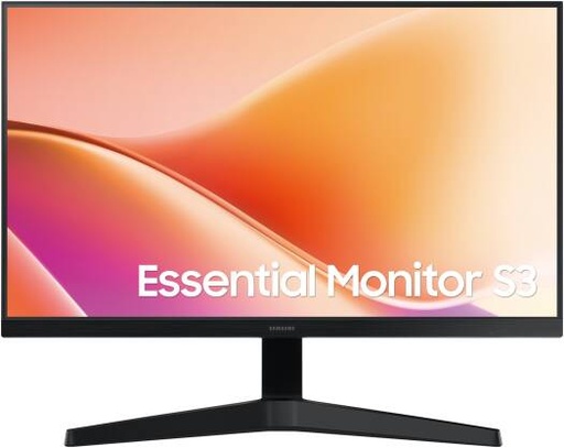 [LS24F330EAMXUE] SAMSUNG S3 S33GF Essential Monitor, 24" VA Display, FHD Resolution, 100Hz Refresh Rate, 5ms (GtG) Response Time, 16.7m Max Color Support, Black | LS24F330EAMXUE