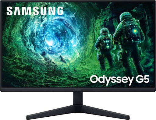 [LS27FG532EMXUE] Samsung Odyssey G5 G53F Gaming Monitor, 27" IPS Display, QHD Resolution, 200Hz Refresh Rate, 1ms (MPRT) Response Time, AMD FreeSync Premium, Auto Source Switch, Black | LS27FG532EMXUE